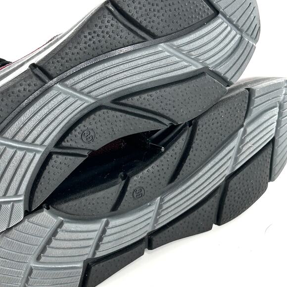 Ron White Rayla High Top Wedge Sneaker 39 8.5 9 NWOT Burgundy Black - Picture 9 of 9